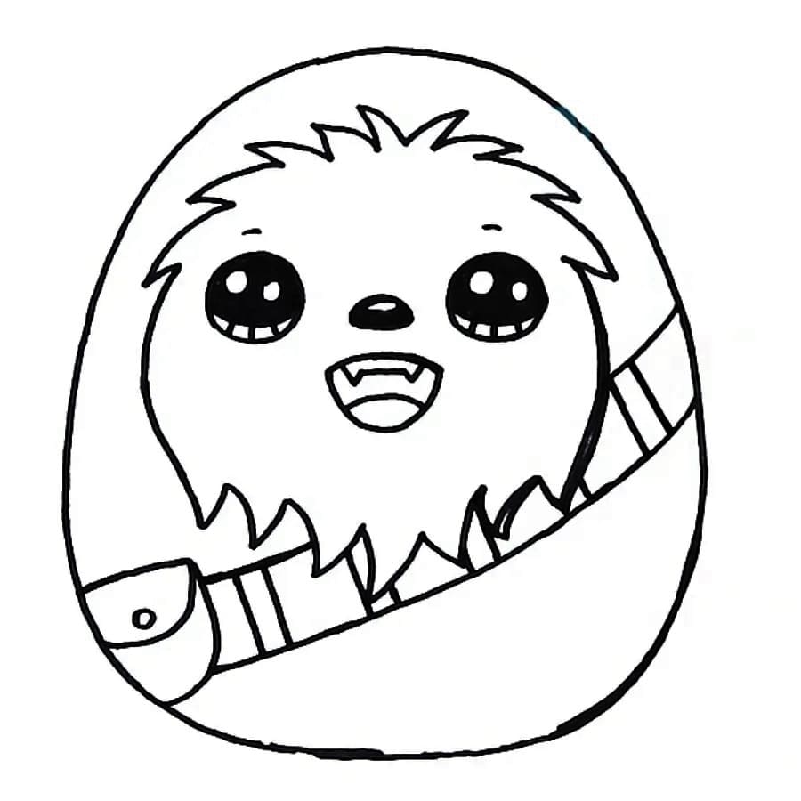 Squishmallow (12) Boyama Sayfası