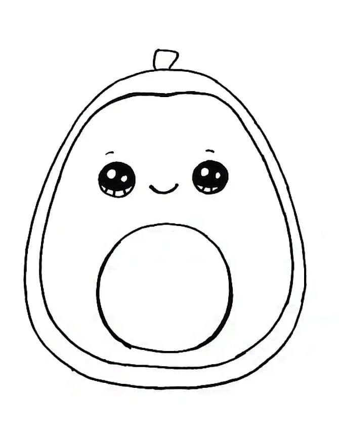 Squishmallow (16) Boyama Sayfası