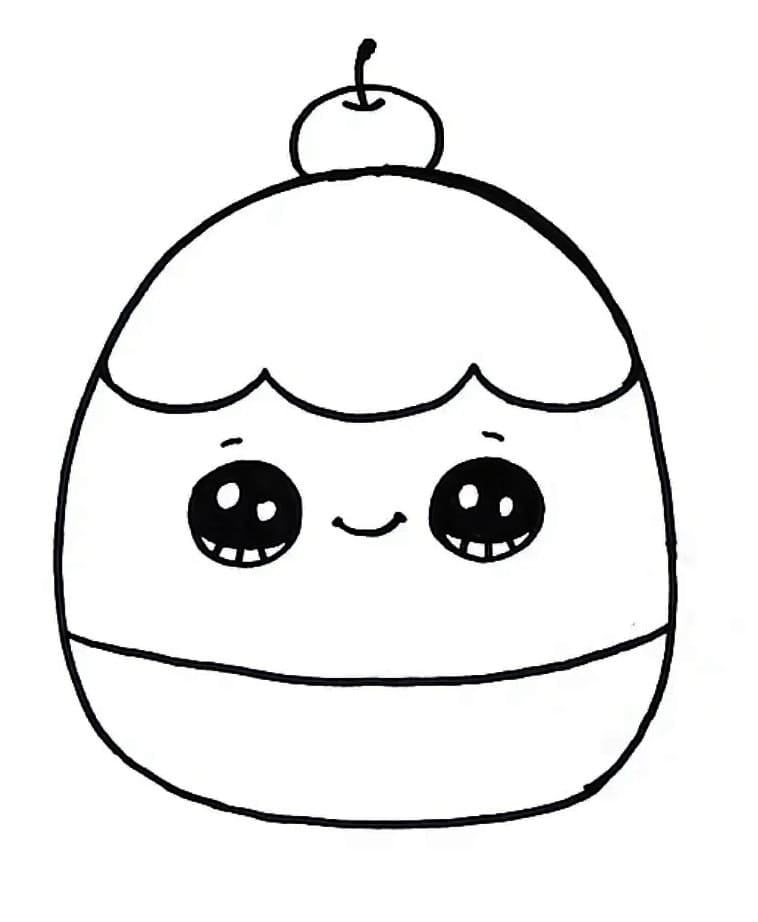 Squishmallow (4) Boyama Sayfası
