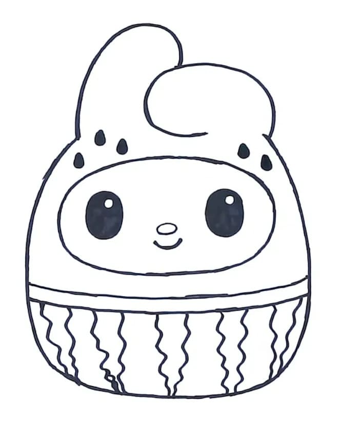 Squishmallow (8) Boyama Sayfası