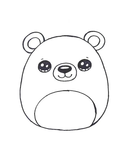 Squishmallow (9) Boyama Sayfası