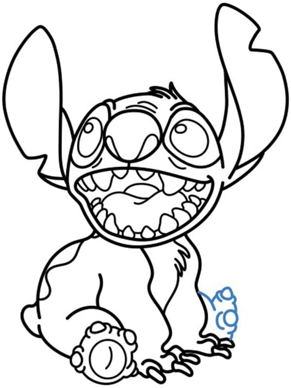 Stitch Nasıl Çizilir Adım (13)