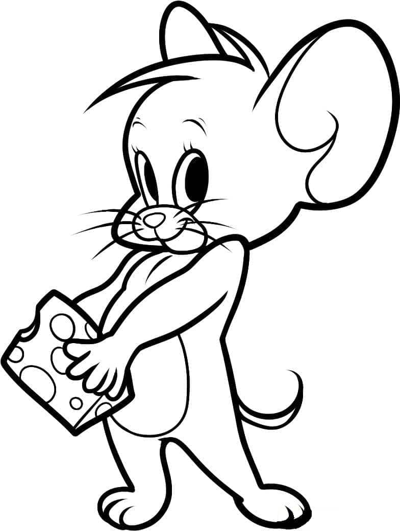 Tom ve Jerry (4) Boyama Sayfası