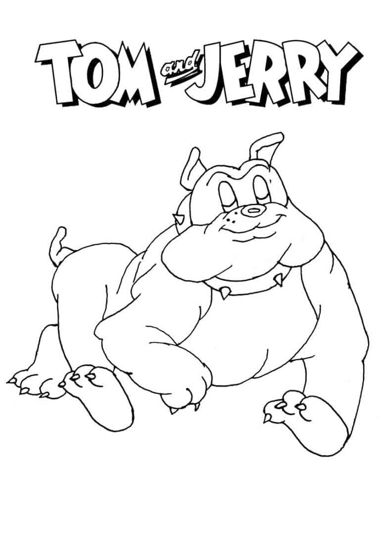 Tom ve Jerry (5) Boyama Sayfası