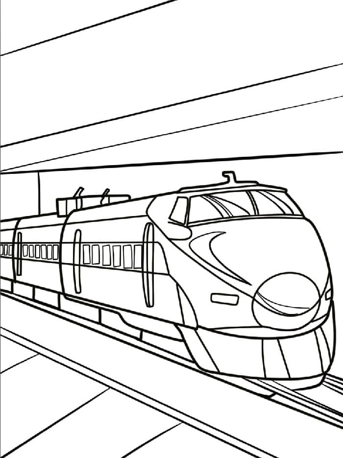 Tren (1) Boyama Sayfası