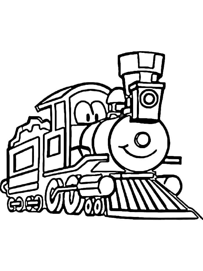 Tren (11) Boyama Sayfası