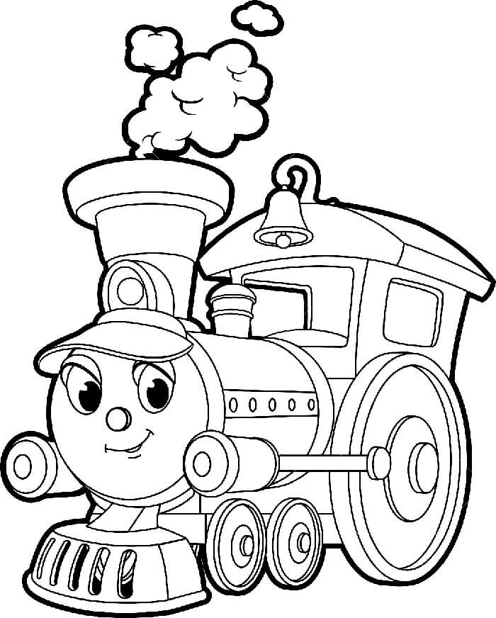 Tren (12) Boyama Sayfası