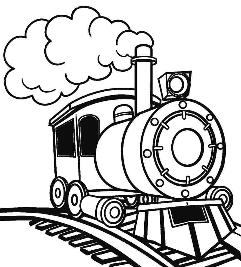Tren (14) Boyama Sayfası