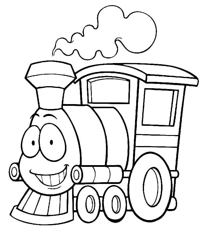 Tren (3) Boyama Sayfası