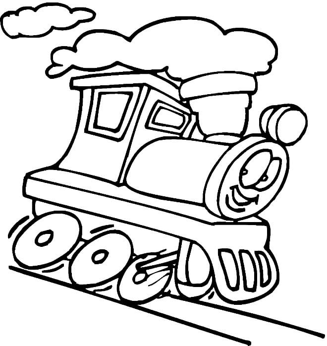 Tren (8) Boyama Sayfası