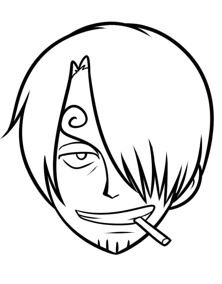 Ücretsiz Yazdırılabilir One Piece Boyama Sayfası