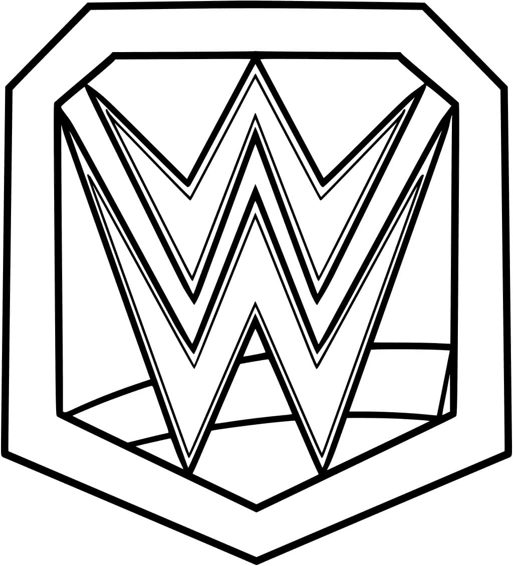 WWE Güreş (5) Boyama Sayfası