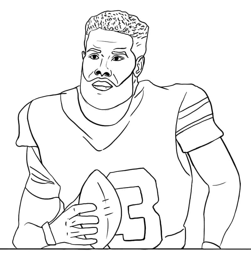 Yazdırılabilir Ücretsiz NFL Boyama Sayfası