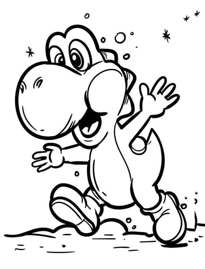 Yoshi Mario Boyama Sayfası