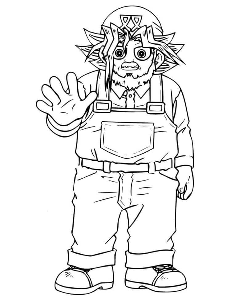 Yu-Gi-Oh (14) Boyama Sayfası