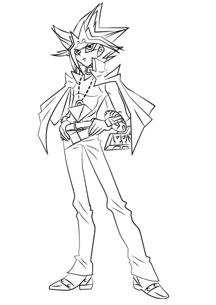Yu-Gi-Oh (23) Boyama Sayfası