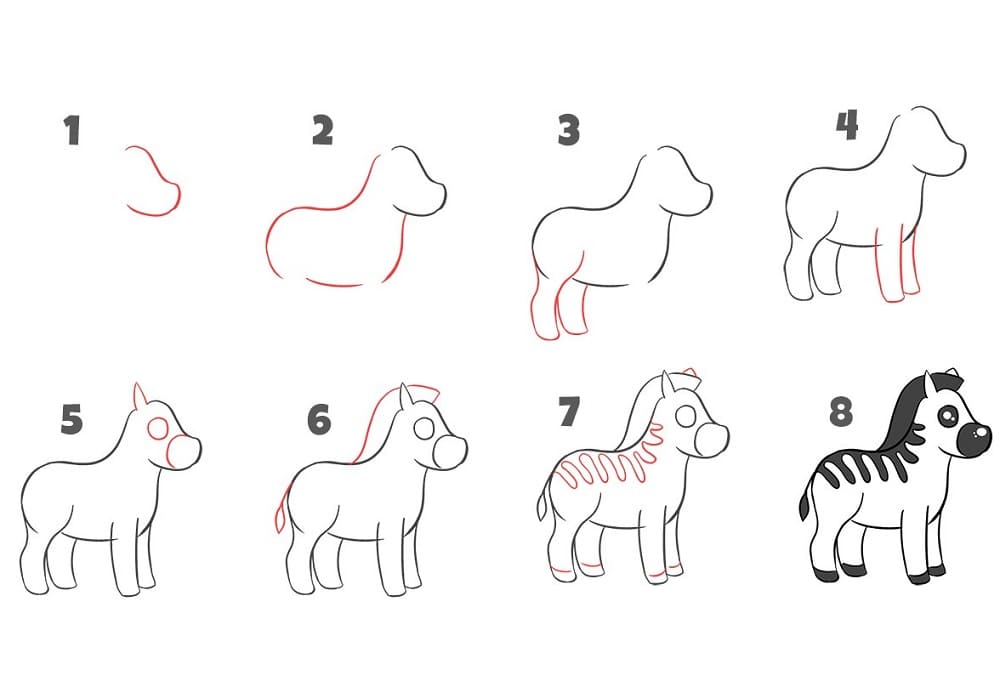 Zebra Nasıl Çizilir