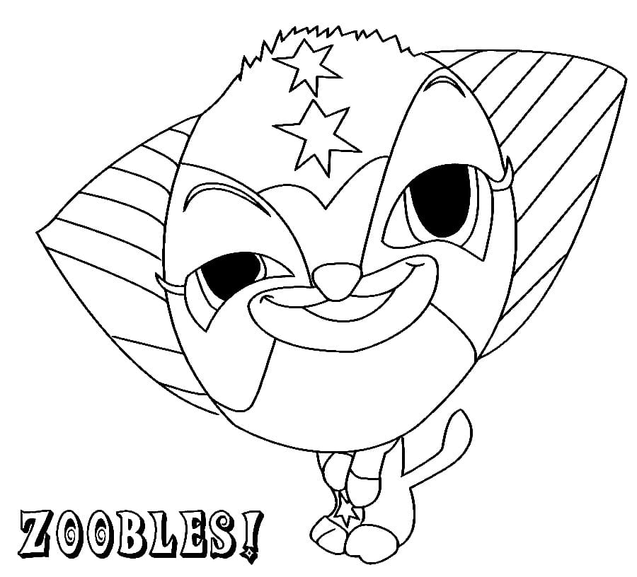Zoobles (12) Boyama Sayfası