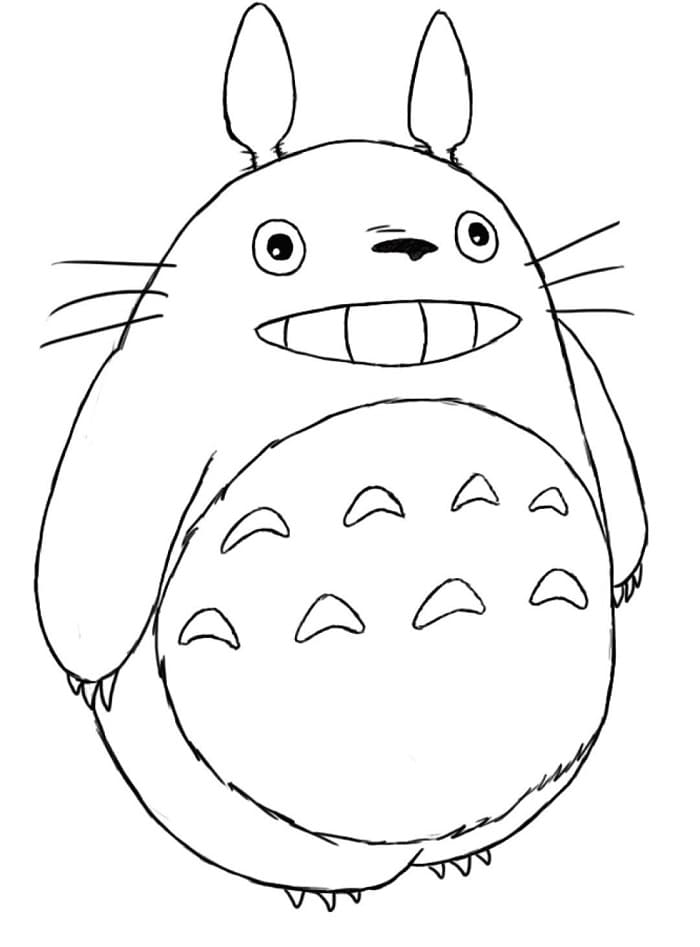 Bedava Totoro Boyama Sayfası