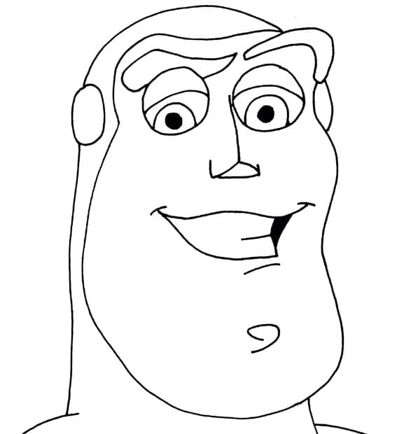 Buzz Işıkyılı Yazdırılabilir Görsel Boyama Sayfası