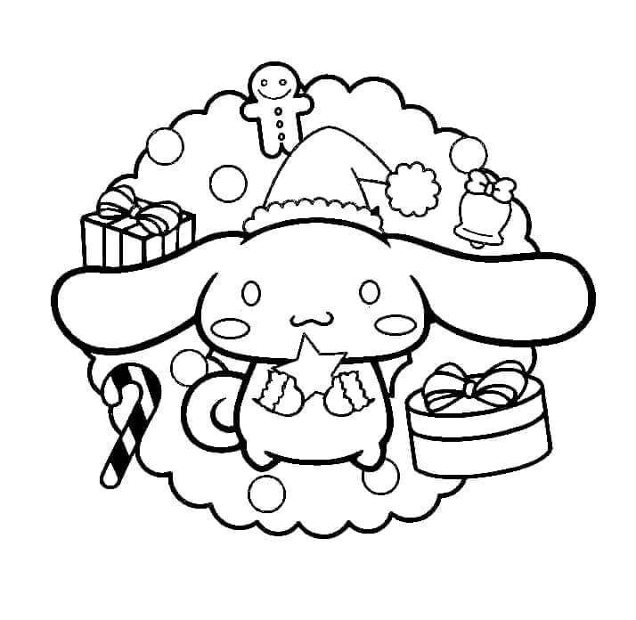 Cinnamoroll Bedava Boyama Sayfası