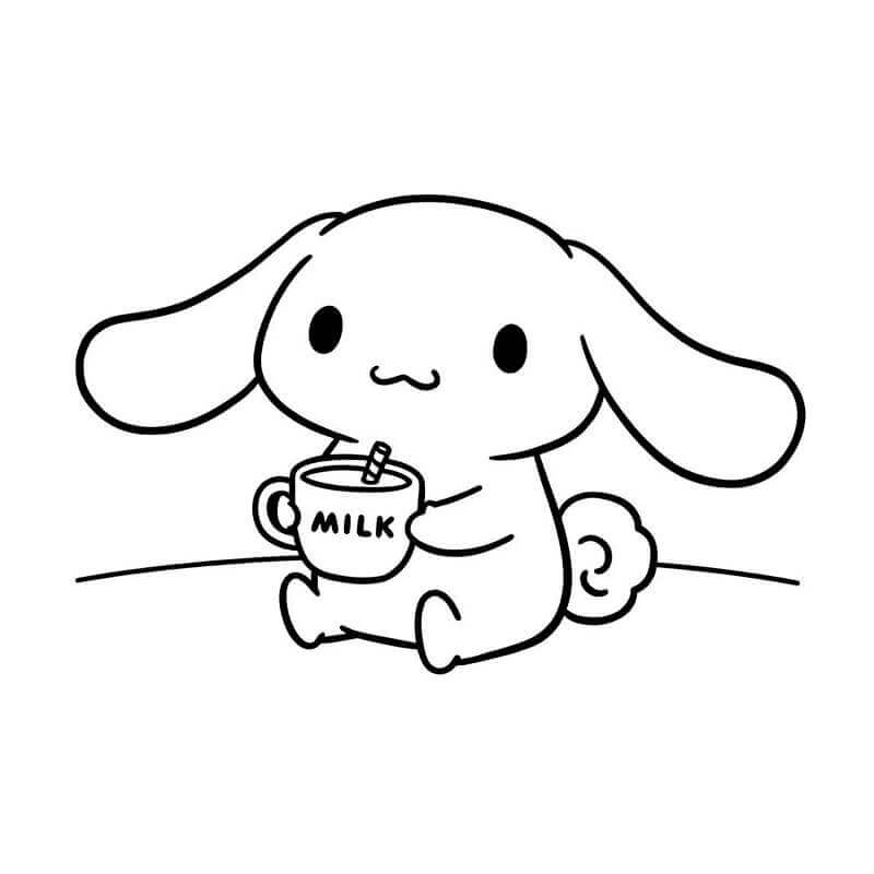 Cinnamoroll Sanrio Boyama Sayfası