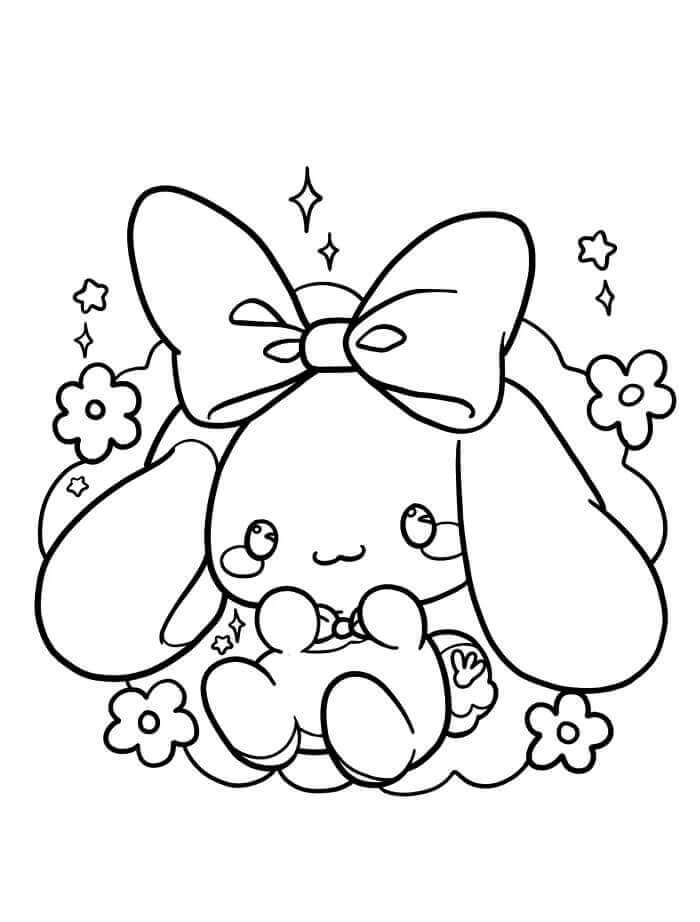 Cinnamoroll Boyama Sayfaları