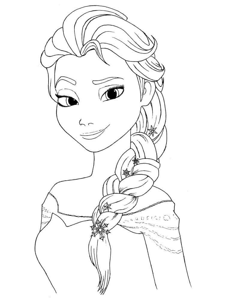 Elsa (6) Boyama Sayfası