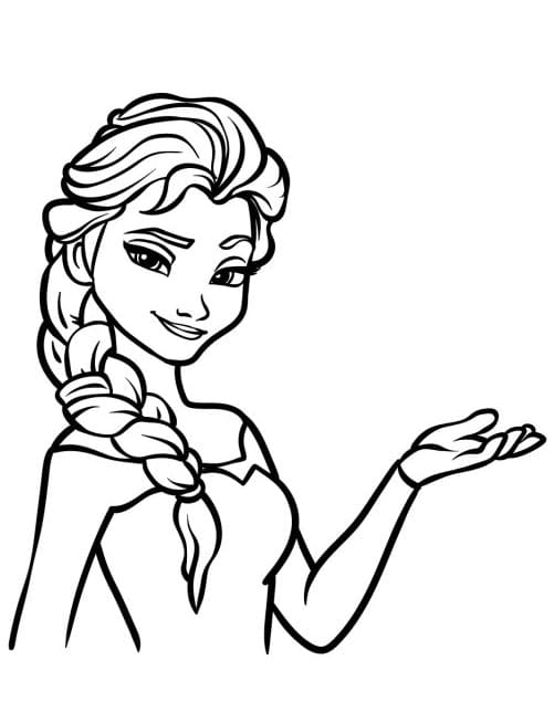 Elsa Boyama Boyama Sayfası