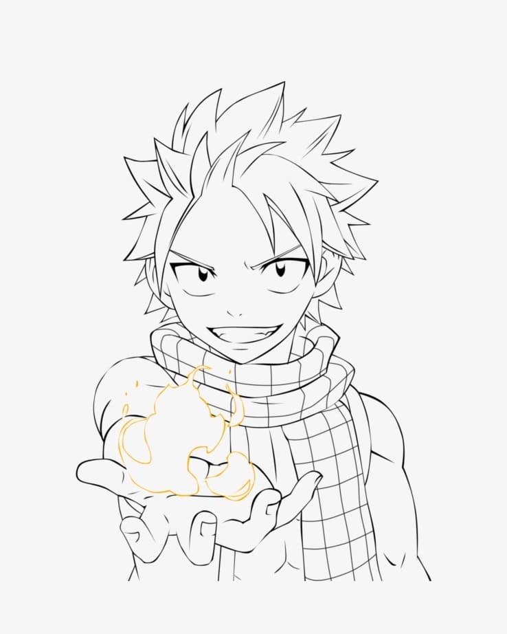Fairy Tail (24) Boyama Sayfası