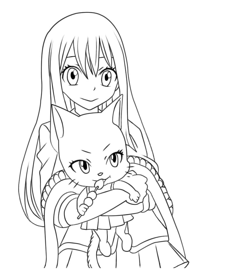 Fairy Tail (4) Boyama Sayfası