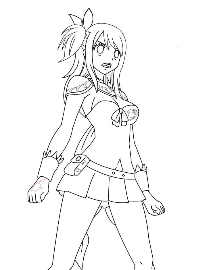 Fairy Tail (41) Boyama Sayfası