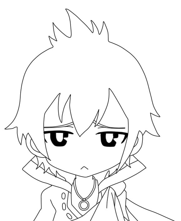 Fairy Tail (9) Boyama Sayfası