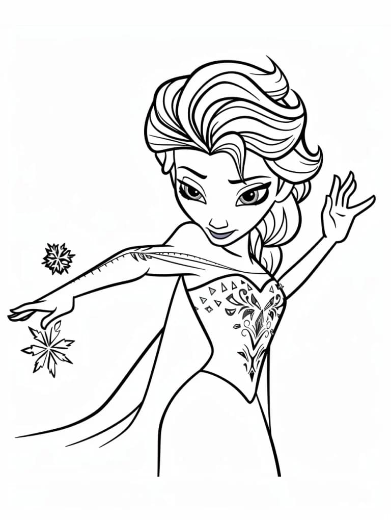 Mutlu Elsa Boyama Sayfası