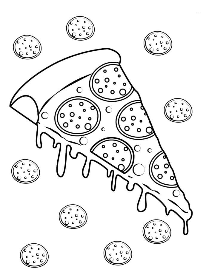 Nefis Pizza Boyama Sayfası
