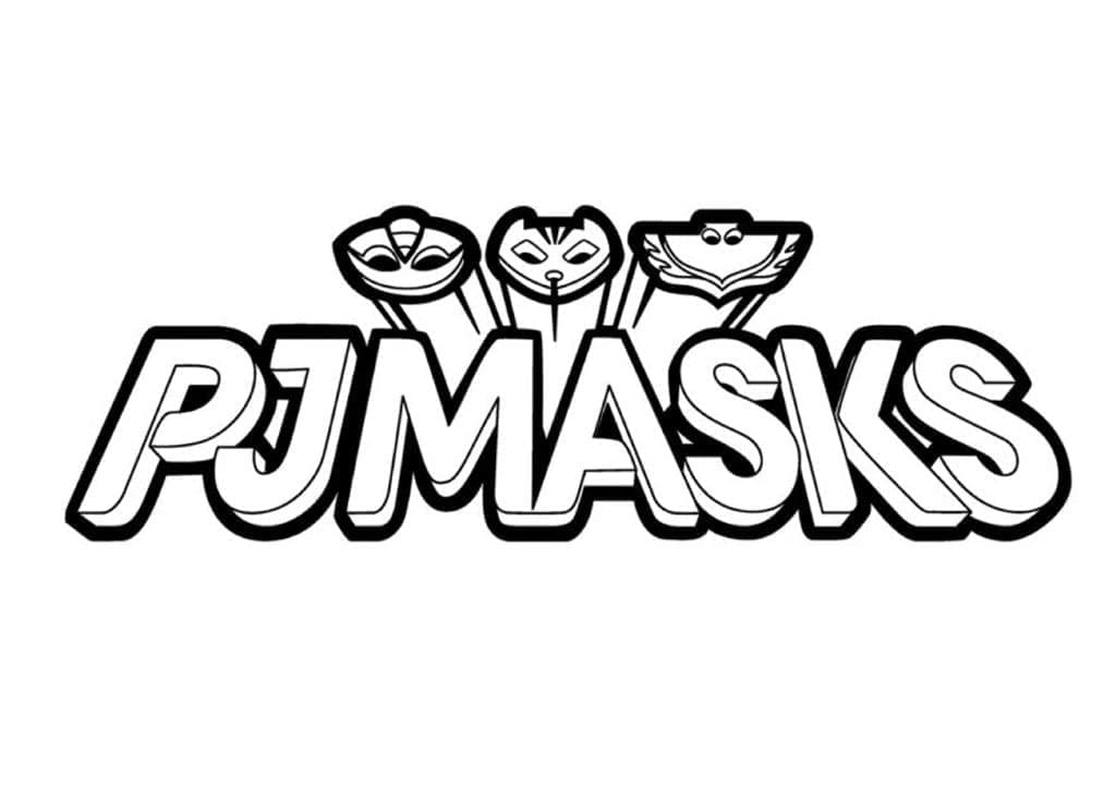 Pijamaskeliler Yazdırılabilir Çocuklar İçin Boyama Sayfası