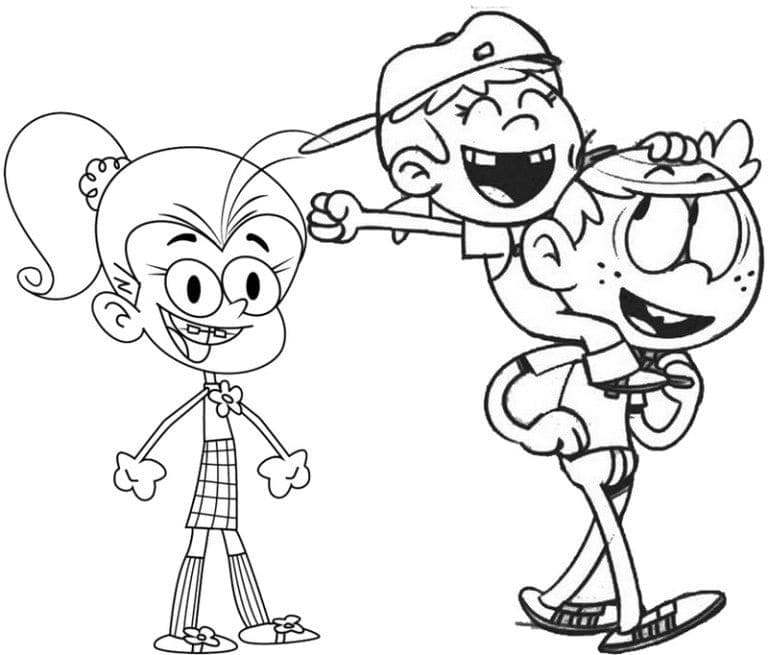 The Loud House Boyama Sayfaları