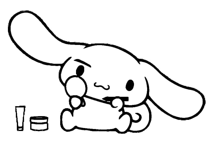 Ücretsiz Yazdırılabilir Cinnamoroll Boyama Sayfası