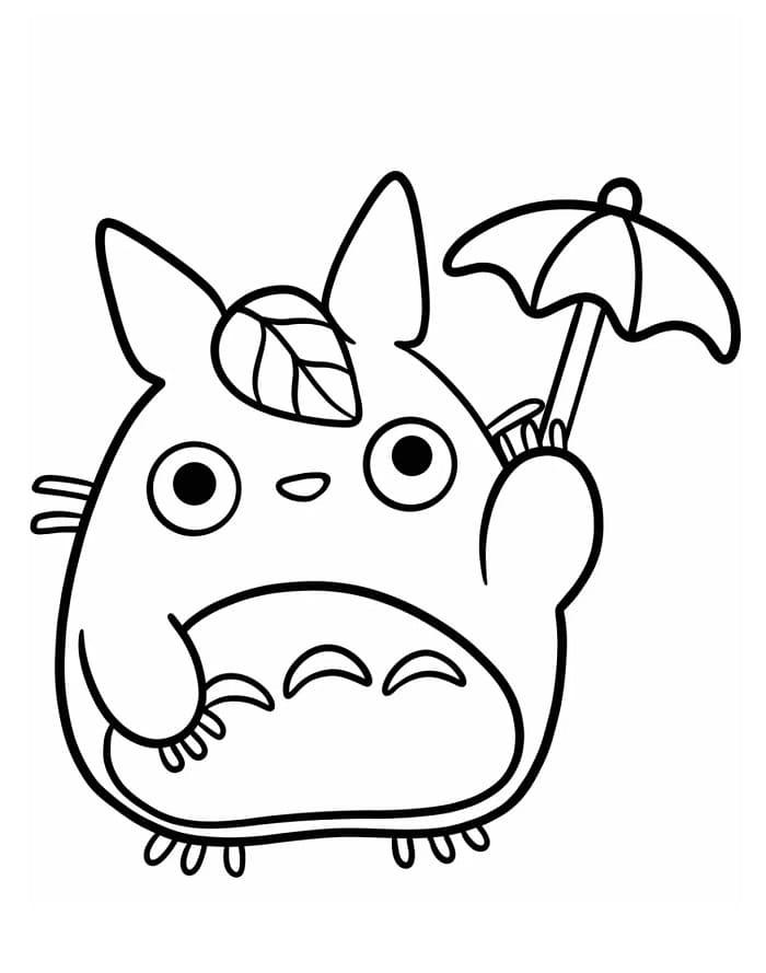 Totoro Boyama Sayfaları