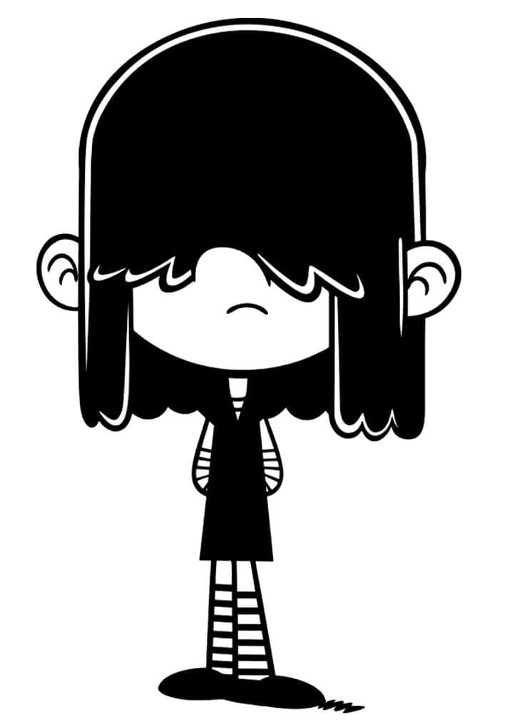 Yazdırılacak The Loud House Boyama Sayfası