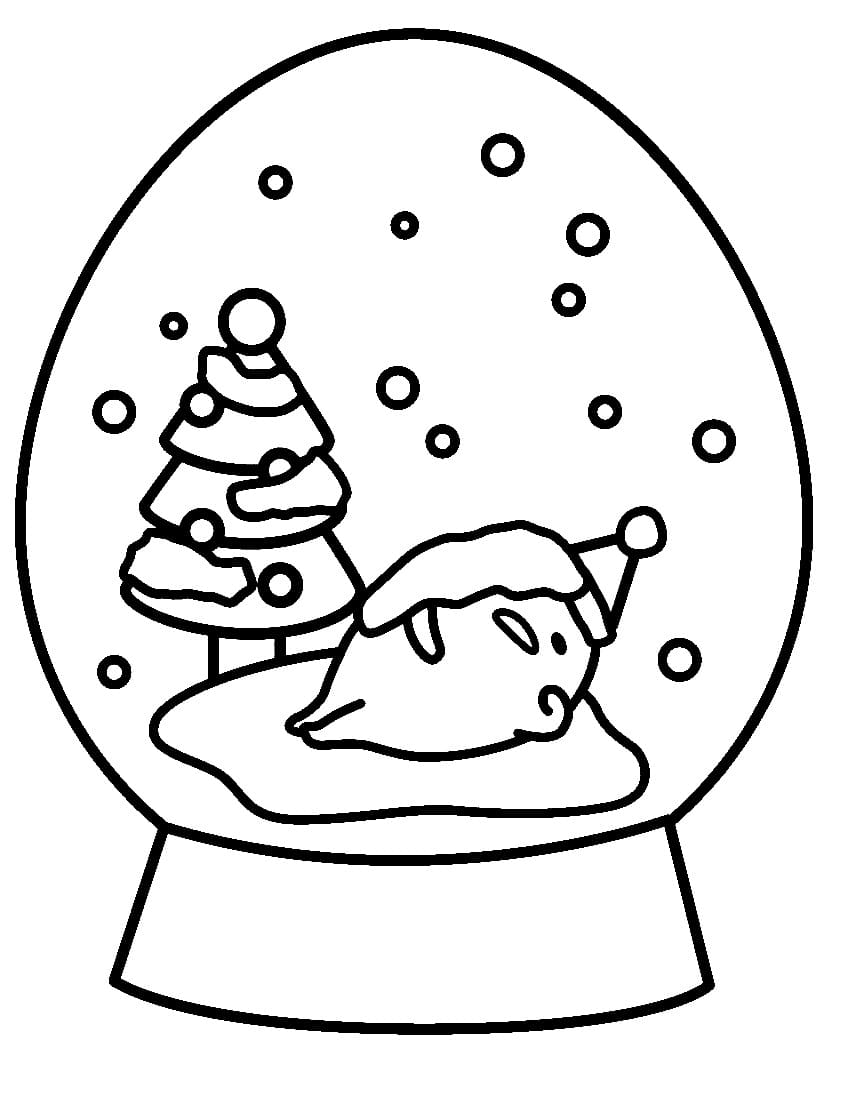 3 Yaş Çocuklar İçin Gudetama Boyama Sayfası