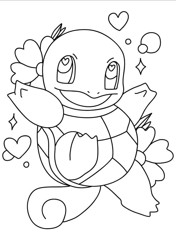 Boyama Squirtle Boyama Sayfası