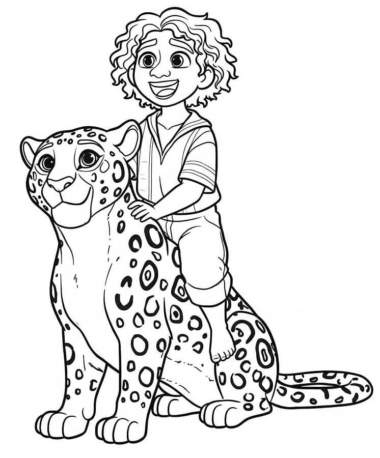 Encanto (1) Boyama Sayfası