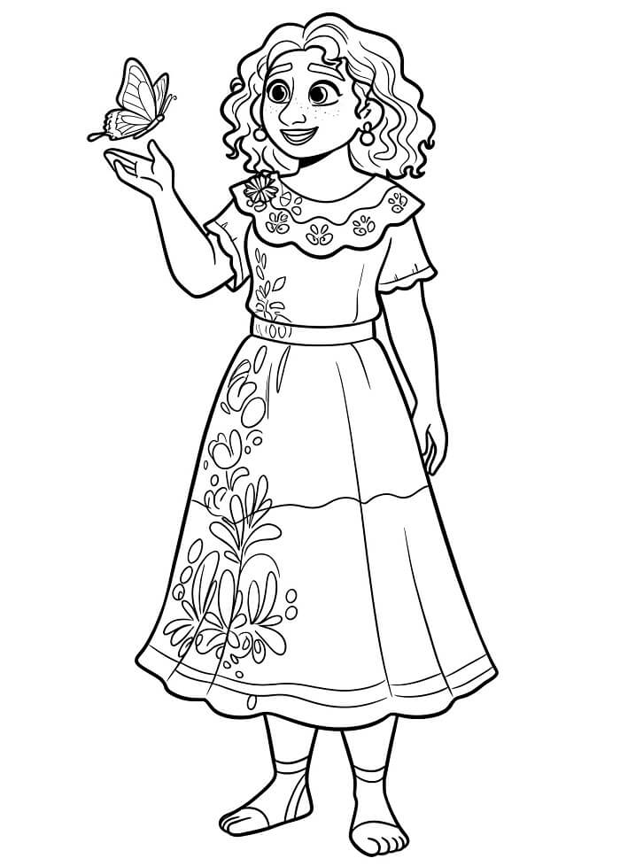 Encanto (4) Boyama Sayfası