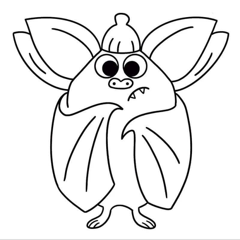 Garten of Banban Karakteri Boyama Sayfası