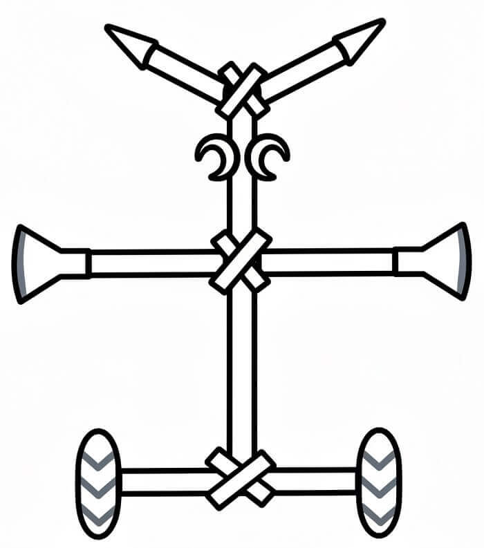 Garten of Banban Oyunu Boyama Sayfası