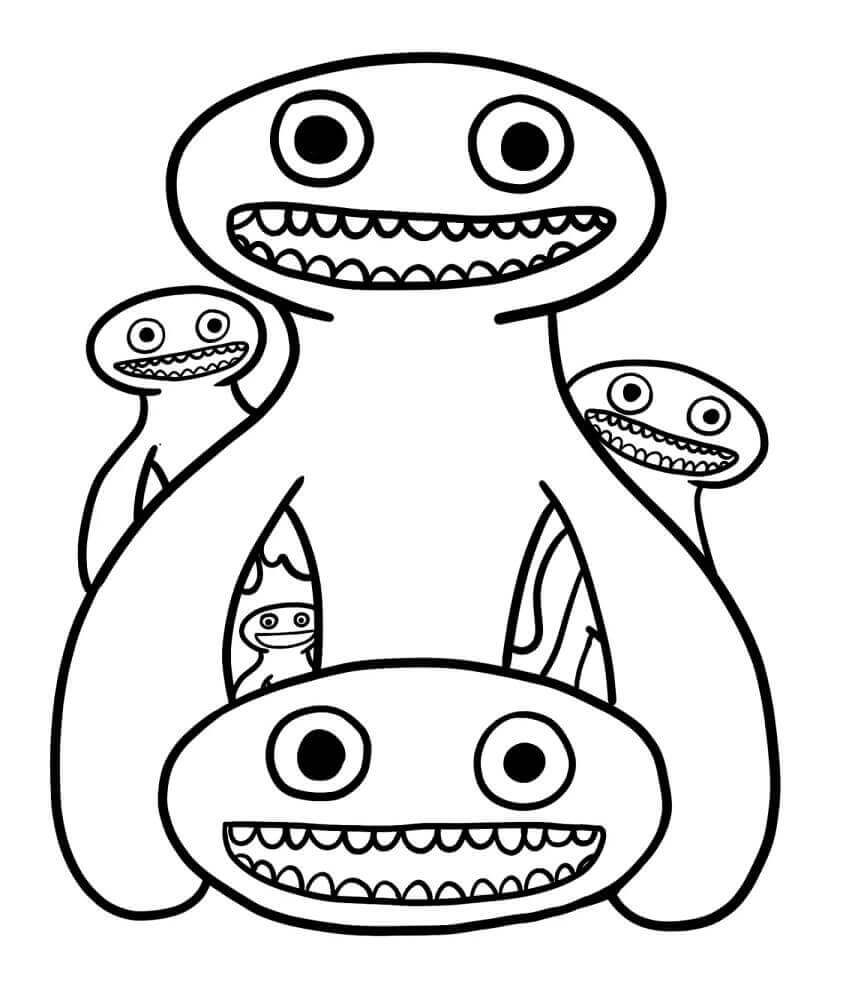 Garten of Banban Ücretsiz Boyama Sayfası