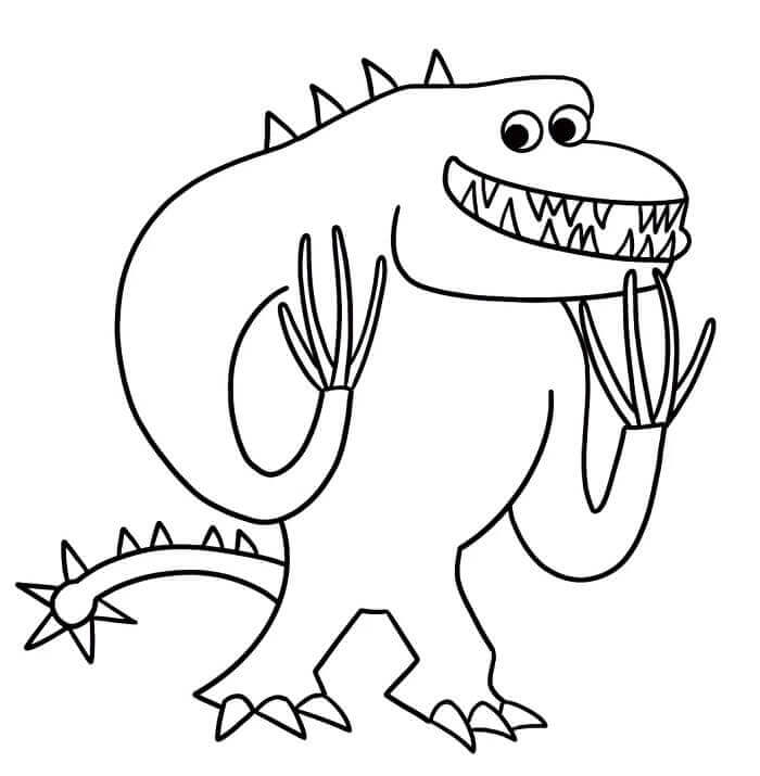 Güzel Garten of Banban Boyama Sayfası