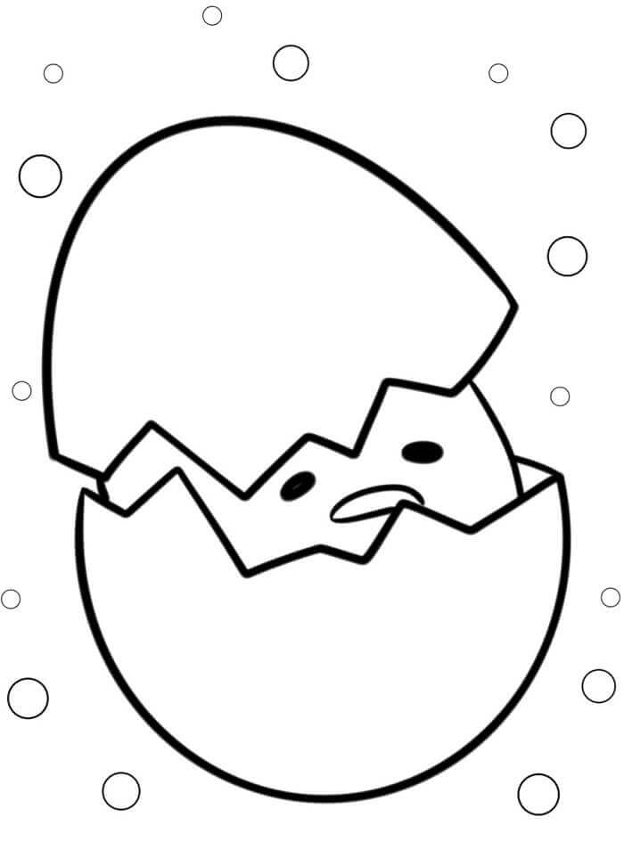 Güzel Gudetama Boyama Sayfası