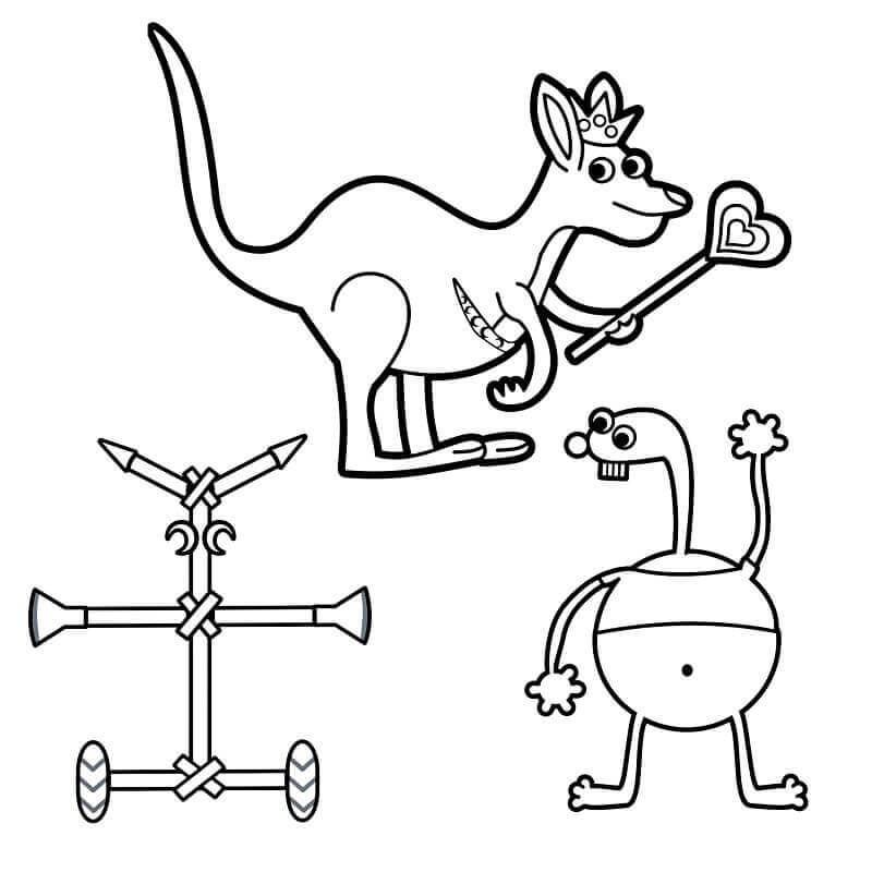 Harika Garten of Banban Boyama Sayfası